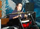 Live percussions by Andres Poveda
