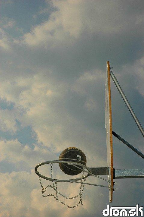 basketbalový kôš & ball