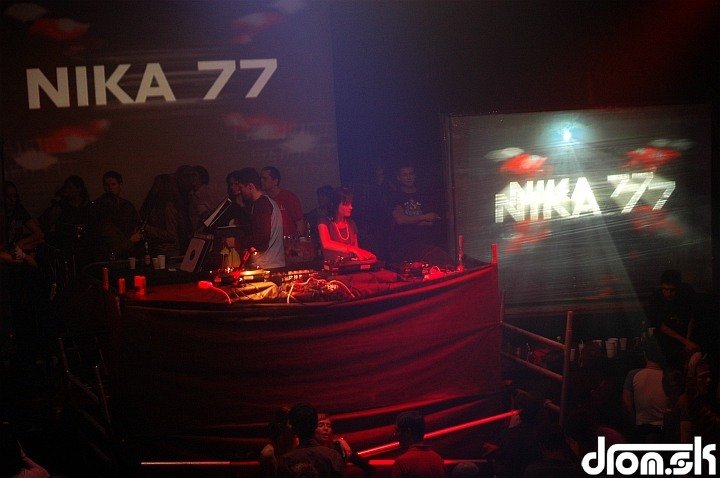 Nika 77 - techno.cz stage