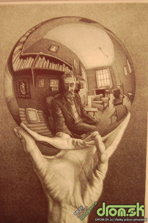 Escher - Hand with Reflecting Sphere