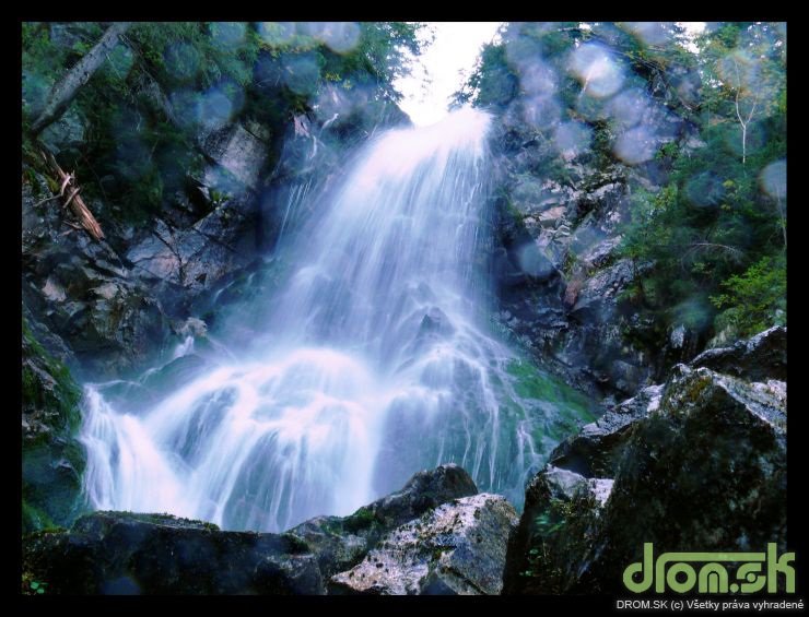 Roháčsky vodopád 1  250 m.n.m.